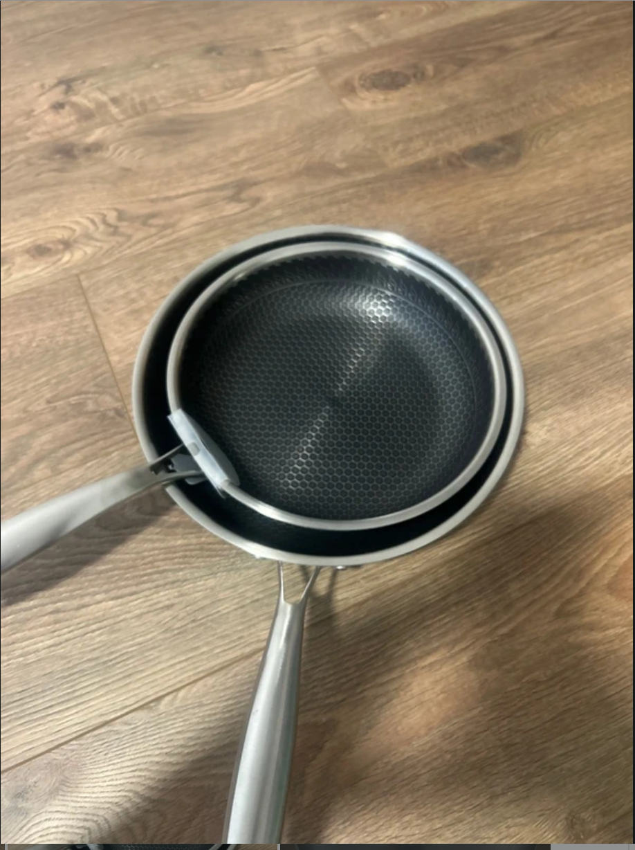 2 Piece Frying Pan