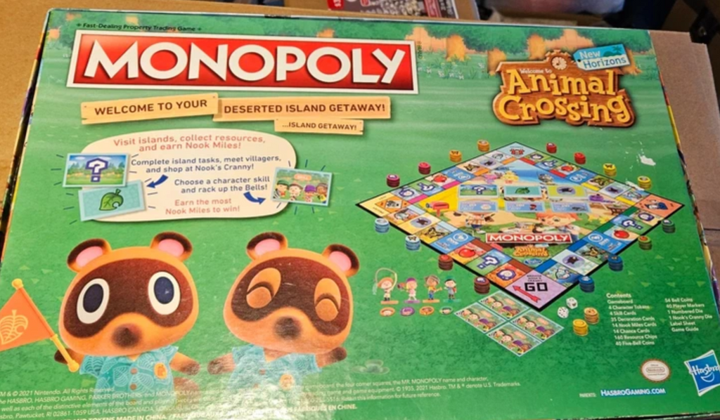 Monopoly: Animal Crossing New Horizons Edition – Fun Family Board Game